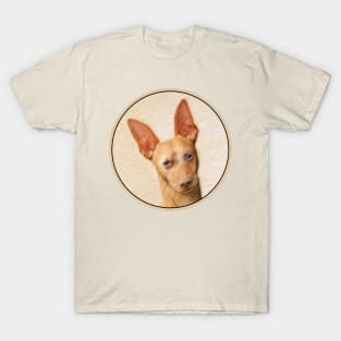 Cirneco dell’Etna Painting - Cute Original Dog Art T-Shirt